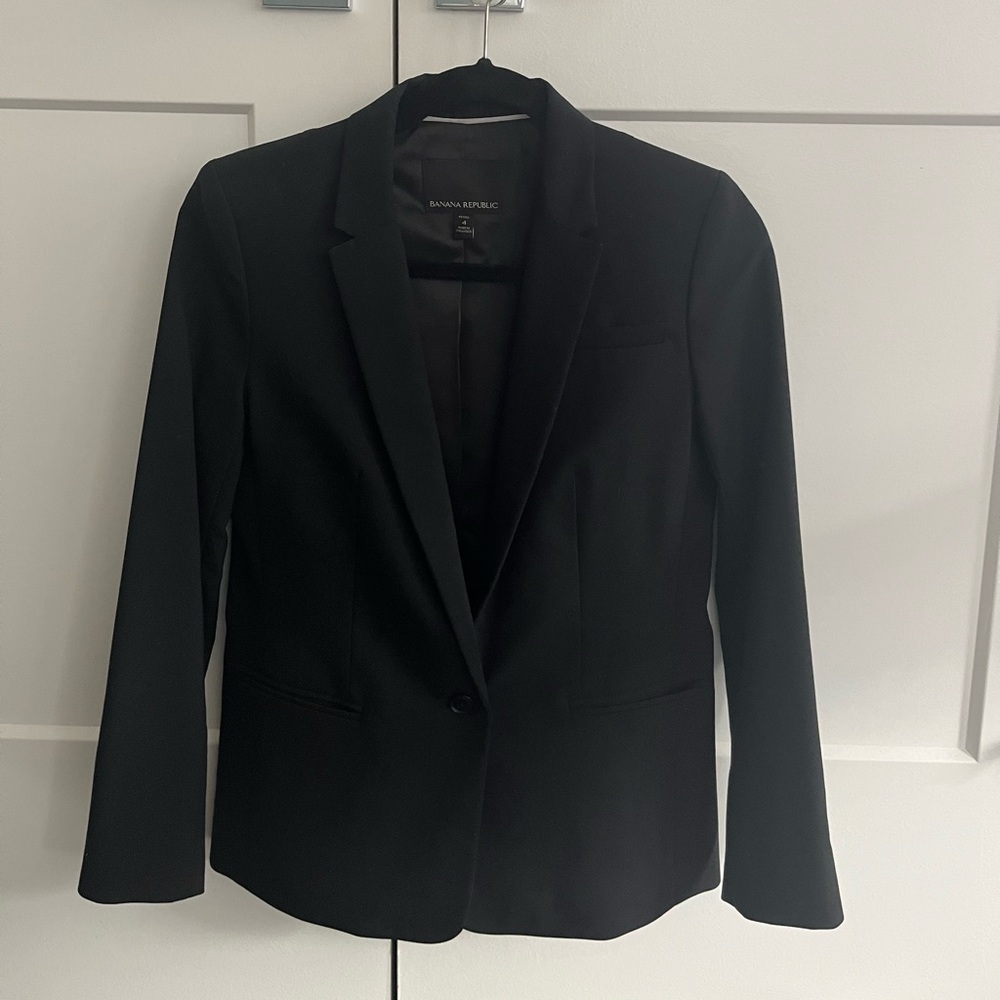 Wool banana republic blazer